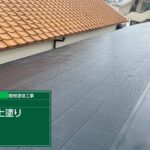 神戸市垂水区　H様　ネイビーカラーで屋根塗装を行いました！