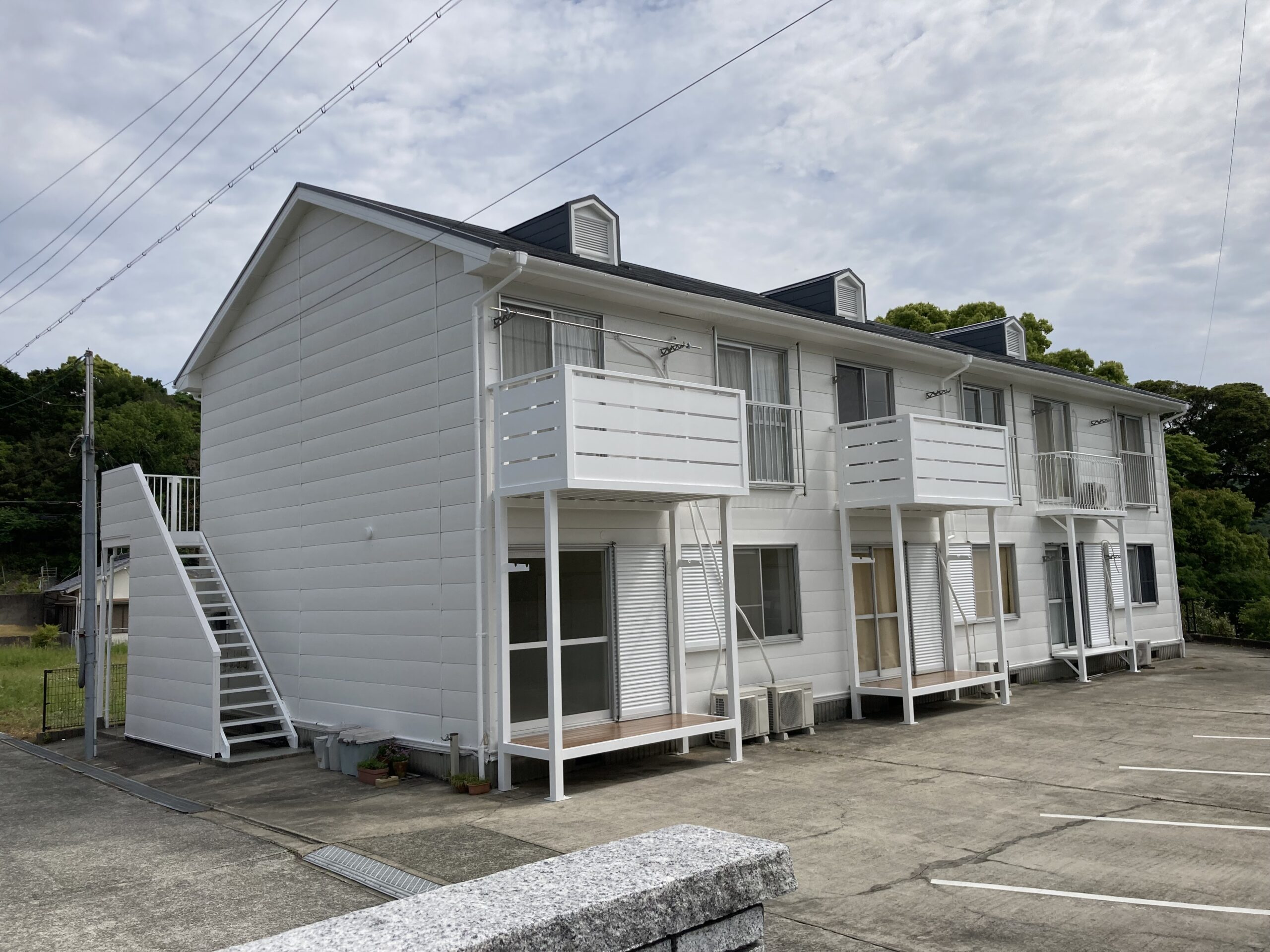 洲本市　マンション　外壁塗装