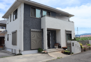 淡路島南あわじ市N様邸　耐候性抜群のお家に仕上がりました！！