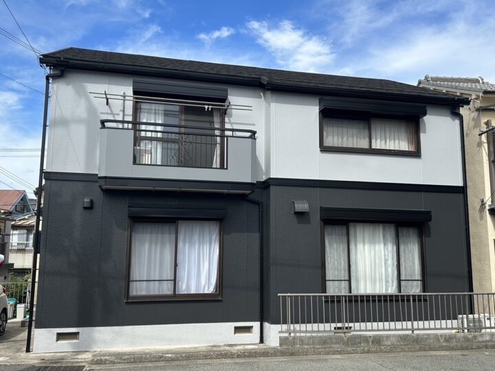神戸市垂水　I様邸　モノトーンカラーによりシックな印象のお住いに生まれ変わりました。　