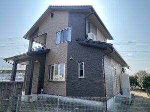 南あわじ市　M様邸　耐候性・光沢性抜群の外観に仕上がりました！
