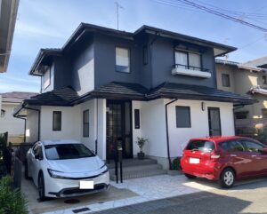 神戸市垂水区　K様邸　外壁屋根塗装で外観一新しました♪
