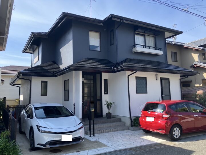 神戸市垂水区　K様邸　外壁屋根塗装で外観一新しました♪