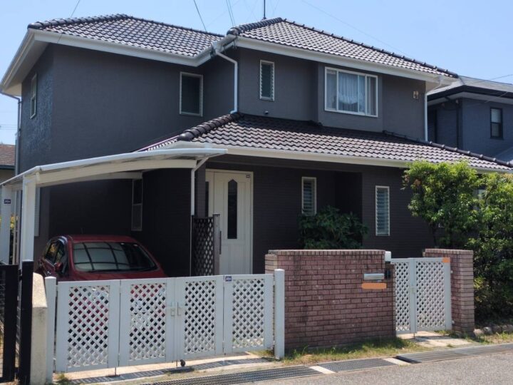 神戸市垂水区　M様邸　外壁塗装工事　お客様の声頂戴致しました。