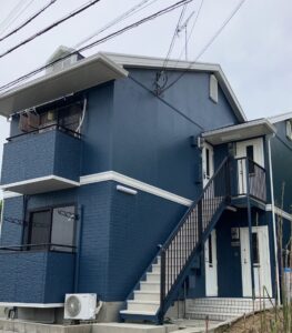 淡路市 O様邸 ガラっと雰囲気が変わり落ち着きのある印象を与える外観に仕上がりました✨