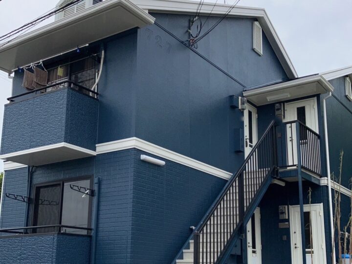 淡路市　O様邸　ガラっと雰囲気が変わり落ち着きのある印象を与える外観に仕上がりました✨