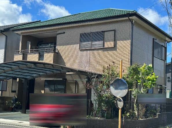 洲本市　T様邸　遮熱効果はもちろん、光沢性、耐候性も抜群なお家に仕上がりました！