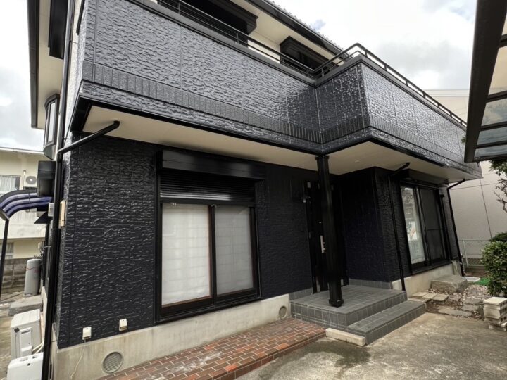 洲本市　Ⅰ様邸　外壁・屋根ともに遮熱塗料で遮熱効果が抜群に仕上がりました！