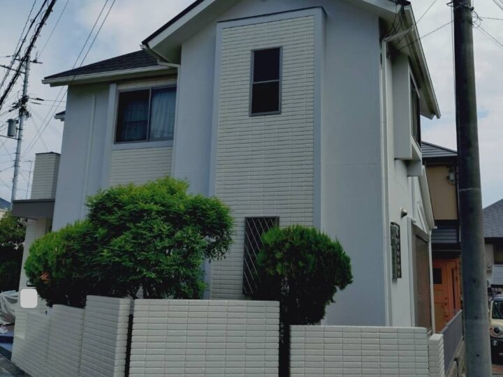 神戸市須磨区　外壁塗装＆屋根カバー工事でお住いの耐久性アップ！