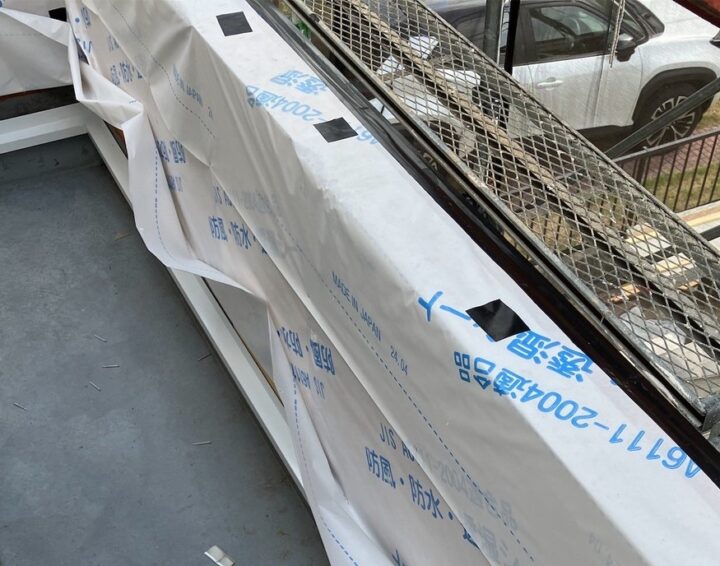 ベランダ外壁 新設