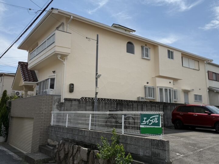 神戸市須磨区A様邸　高耐候外壁屋根塗装で長期に渡り安心♪