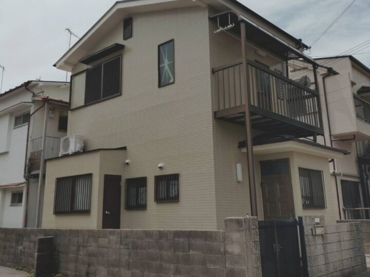 神戸市垂水区　S様邸　外壁屋根塗装工事完工しました。